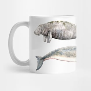 Sea cows: manatee and dugong Mug